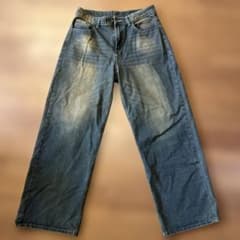 ワイドレッグデニム Lサイズのサムネイル