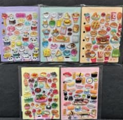 31日限定値下げ！クリックポスト発送！つぶらな瞳の仲間達シールその２♡のサムネイル