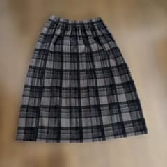 chez toiチェックスカートのサムネイル