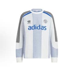 adidas アディダス アディカラー JL8361 ストライプニットセーター 新品2XL Adidas アディカラー ストライプニットセーター JL8361 - メルカリ