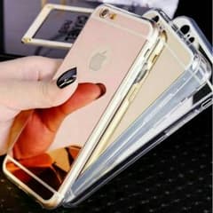 激安大特価！！今だけ価格★iPhone7ミラーケース シルバーのサムネイル