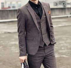 men's suit stylish suit 3 piece suit wedding interview business men's clothing