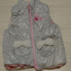 ダウンベストミキハウス美品！のサムネイル