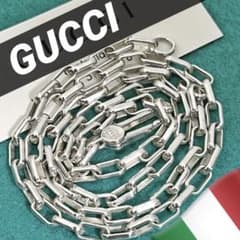 美品 GUCCI 3.8ミリ シルバー925チェーンネックレス - メルカリ