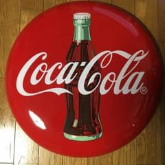 ポンコツ様☆専用出品☆コカ・コーラ☆ブリキ看板のサムネイル