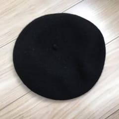 ベレー帽 黒のサムネイル
