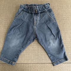 après les cours デニムパンツ 80cmのサムネイル