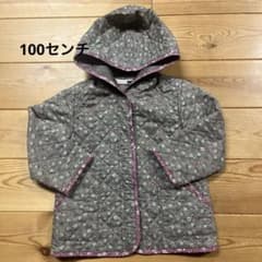 花柄 キルティング ジャケット 100cmのサムネイル