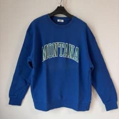 chi chi MONTANA ロゴ スウェット ブルーのサムネイル