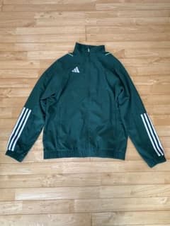 adidas ナイロンジャケット グリーンのサムネイル