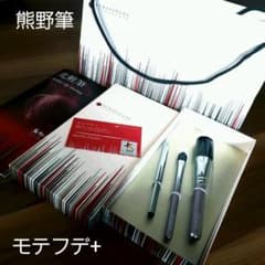 【熊野筆】モテフデ+　３本セット♥️のサムネイル