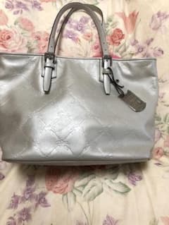 ✨Reitan様専用✨素敵シルバーグレートートバッグ✨のサムネイル
