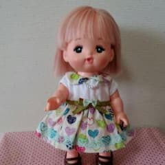 No.52 襟付き♪メルちゃん 服 ワンピースのサムネイル