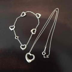 Tiffany&Co. オープンハート ブレスレット&ネックレスのサムネイル