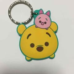 디즈니툼툼 푸씨&피그릿 러버 키홀더