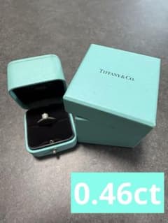 TIFFANY&Co. プラチナ950 エンゲージリング (私的刻印なし) - メルカリ