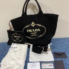 プラダ　カナパ　バケツ　黒のサムネイル