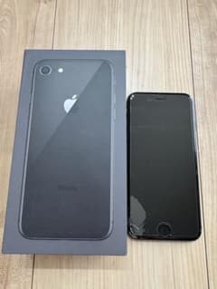 Apple iPhone 8 本体 ブラック キズ有 - メルカリ
