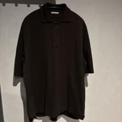 AURALEE ブラック ポロシャツ Lサイズ AURALEE ダークブラウン ポロシャツ サイズ4 - メルカリ