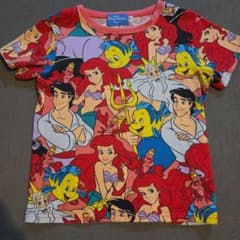 リトルマーメイド キャラクター Tシャツ　110のサムネイル