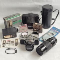 OLYMPUS OM-1 望遠レンズ/ストロボ/レンズフード/UVフィルター OLYMPUS OM-1 望遠レンズ/ストロボ/レンズフード/UVフィルター - メルカリ