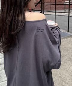 シアースラブワンポイント刺繍オーバーTeeのサムネイル