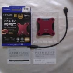 SSD 960GB アイオーデータ USB ドライブのサムネイル