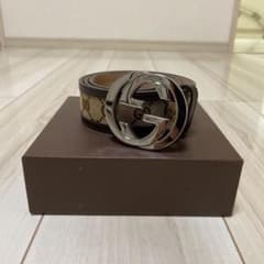 週末限定値下げ‼︎ GUCCI グッチ　ベルト　85のサムネイル