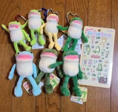 おとぼけケロピョンハートカラビナマスコット・ぷちぶるマスコットのサムネイル