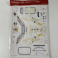 SUBARU360 第2回日本GP T-1クラス優勝車 ペーパークラフト未開封のサムネイル