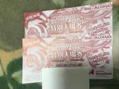 ハワイアンズチケットのサムネイル