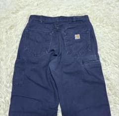Carhartt ワークパンツ 32 X 32 ダークネイビーのサムネイル
