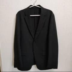 【超美品】ユニクロ 感動ジャケット L ブラックのサムネイル