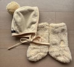 Konny ボンネット ブーティセット 6M butter yellowのサムネイル