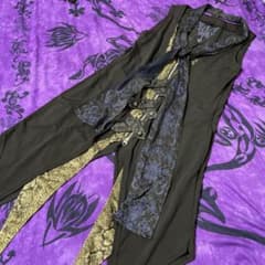 Sixh.❤️h.NAOTO ストール付き 変形ジレ レイヤード ベスト Sixh.❤️h.NAOTO ストール付き 変形ジレ レイヤード ベスト - メルカリ