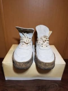 GENERAL  RESEARCH  レザースニーカー　グレーのサムネイル