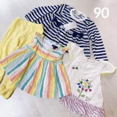 女の子 90cmまとめ売り 4点セット baby gap プチジャム 丸高衣料のサムネイル
