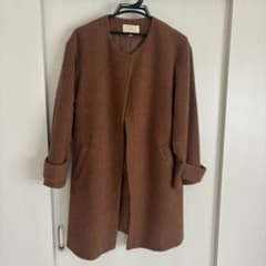 BEAMS HEART ロングコート ブラウン Mのサムネイル