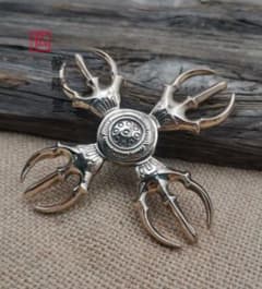 【修縁堂】チベット仏教 真鍮 青銅 十字杵 羯摩杵 寺院用仏具 修縁堂】チベット仏教 真鍮 青銅 十字杵 羯摩杵 寺院用仏具 - メルカリ