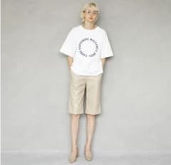 searoomlynn シールームリン レザー バルミューダ ハーフ パンツ