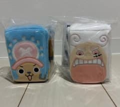 이치 반 쿠지 원피스 카드 게임 E 상 인형 장난감 멀티 카드 케이스 2 종 세트