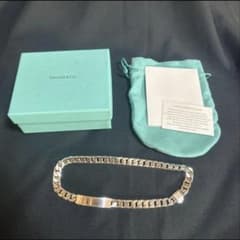 TIFFANY ティファニー IDブレスレット 二重巻き - メルカリ