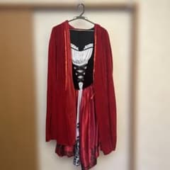 赤ずきん コスプレ衣装 フード付きマント付きのサムネイル