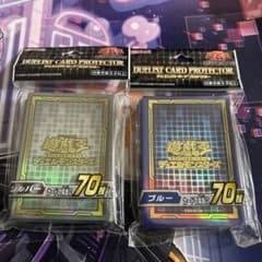 遊戯王 デュエリストカードプロテクター シルバー ブルー 2個セット 未