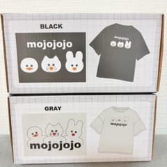 【箱無し発送】mojojojo BIGワイドTシャツ セット グレー ブラックのサムネイル