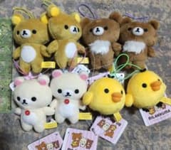 リラックマ ゴムひも付きマスコット ⒎ - メルカリ
