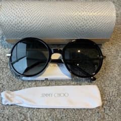 Jimmy Choo ラウンドサングラス グリッターのサムネイル