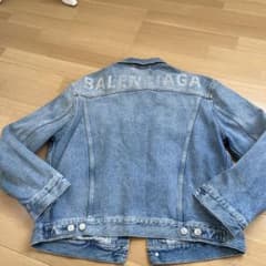 BALENCIAGA バレンシアガ 本物 キラロゴ デニムジャケット G