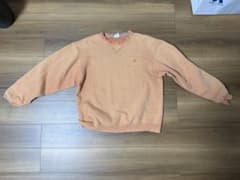 Champion オレンジ ビンテージスウェット Lのサムネイル