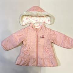ミキハウス　ホットビスケッツ　ダウン　ジャケット　80サイズのサムネイル
